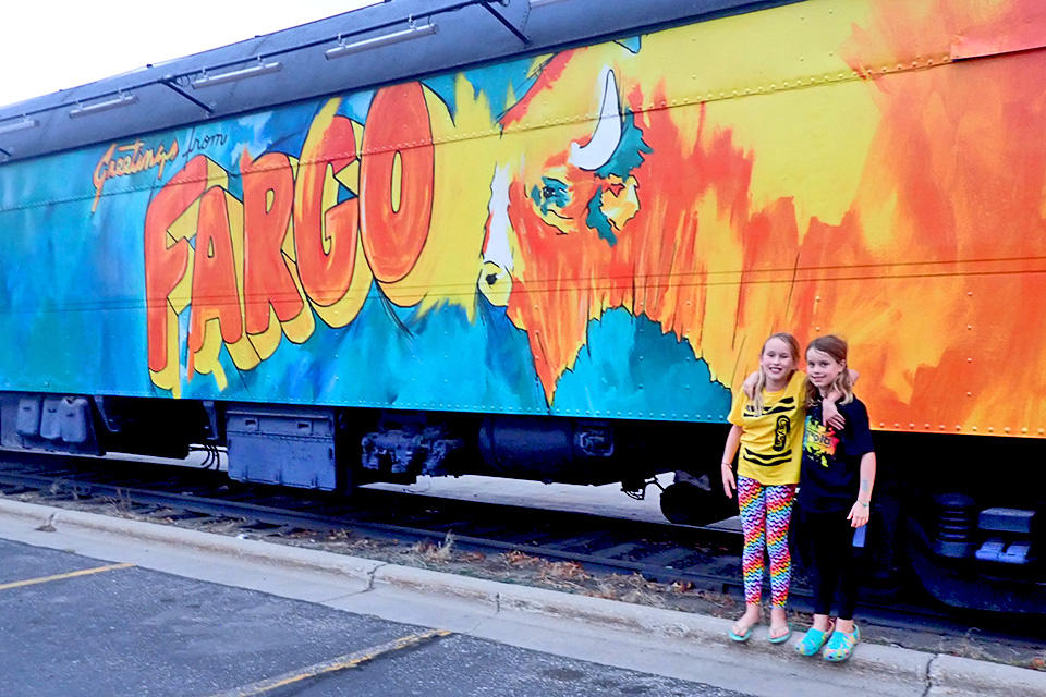 You'll find some gorgeous street everywhere you turn in Fargo, ND. 