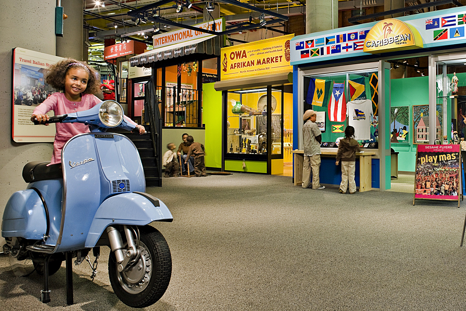The Brooklyn Children's Museum is a cornerstone of fun in the Crown Heights neighborhood. Photo by Winston Willams/courtesy of the museum